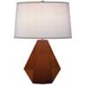 Robert Abbey Delta Cinnamon Brown 22 1/2" High Table Lamp