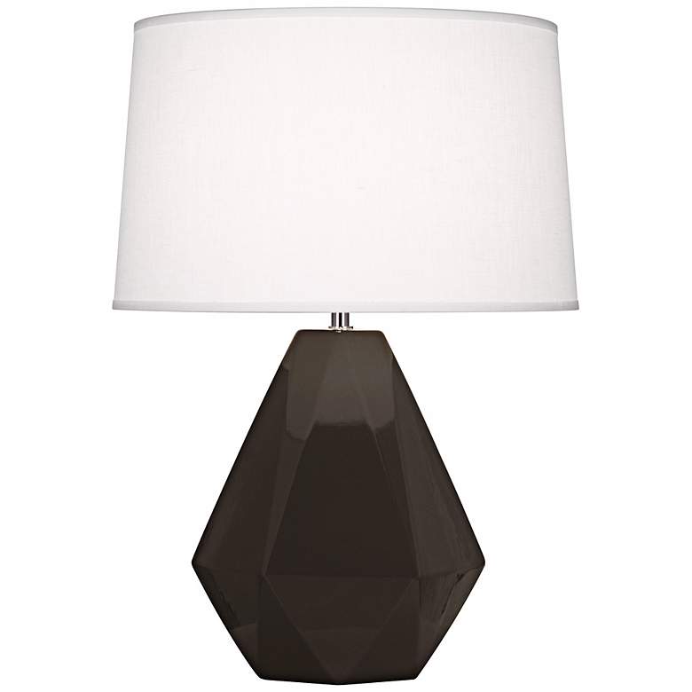 Image 1 Robert Abbey Delta Coffee 22 1/2" High Table Lamp