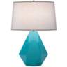 Robert Abbey Delta Egg Blue 22 1/2" High Table Lamp
