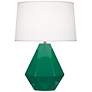Robert Abbey Delta Emerald Glazed Table Lamp
