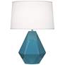 Robert Abbey Delta Steel Blue 22 1/2" High Table Lamp