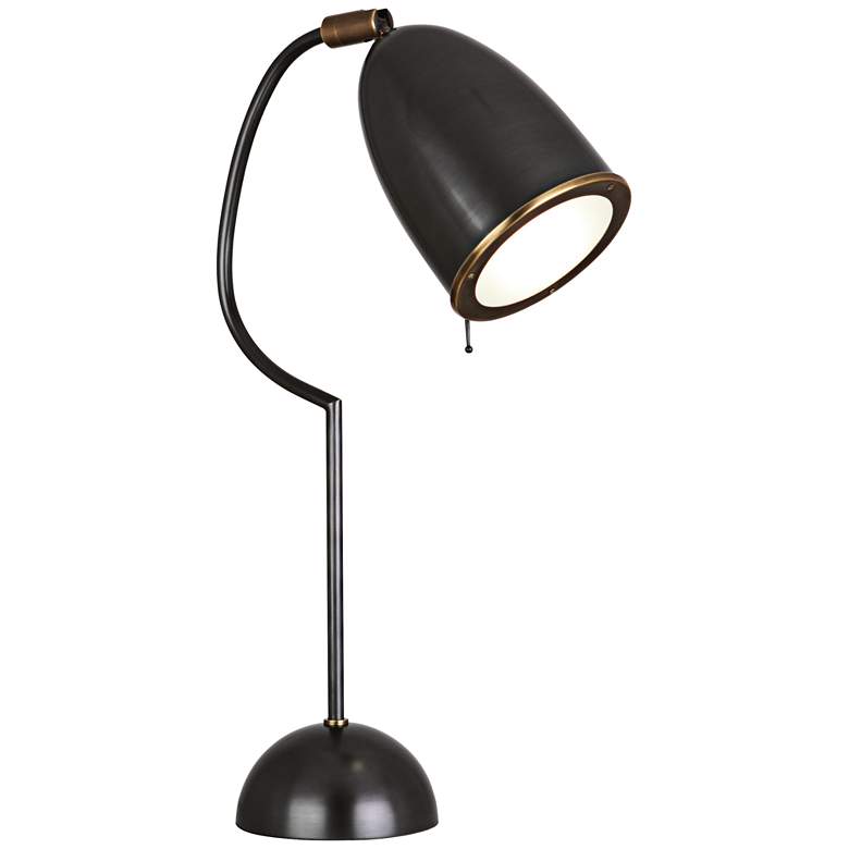 Image 1 Robert Abbey Director Adjustable Height Patina Bronze Studio Desk Lamp