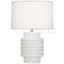Robert Abbey Dolly 21.4" Matte Lily White Accent Lamp