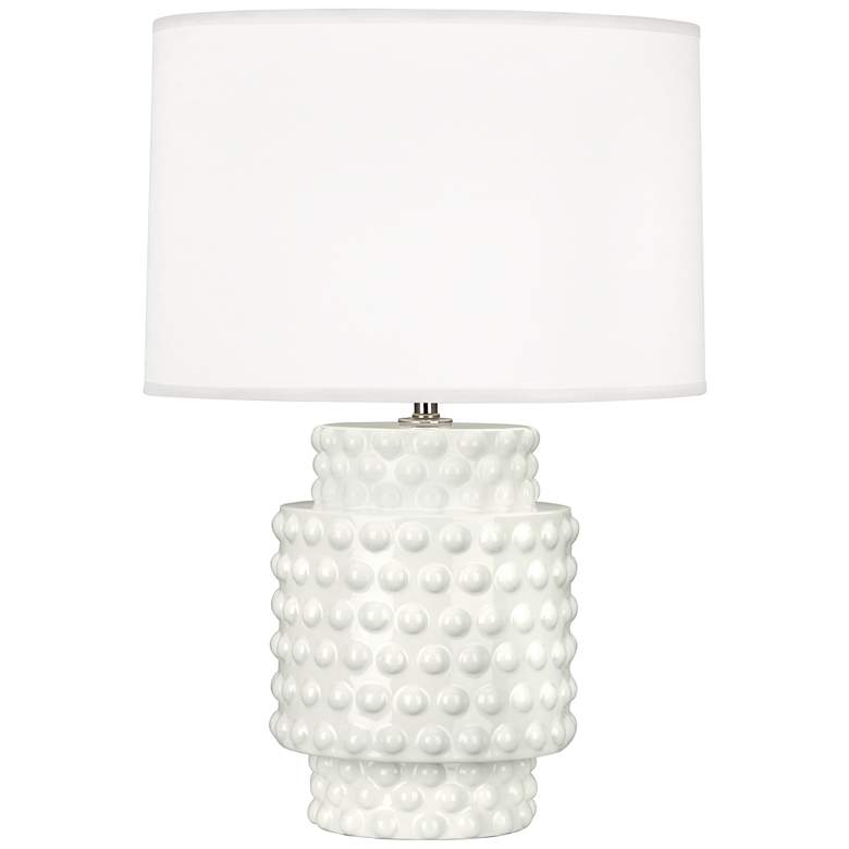 Image 1 Robert Abbey Dolly 21 1/2" High Lily Ceramic Accent Table Lamp