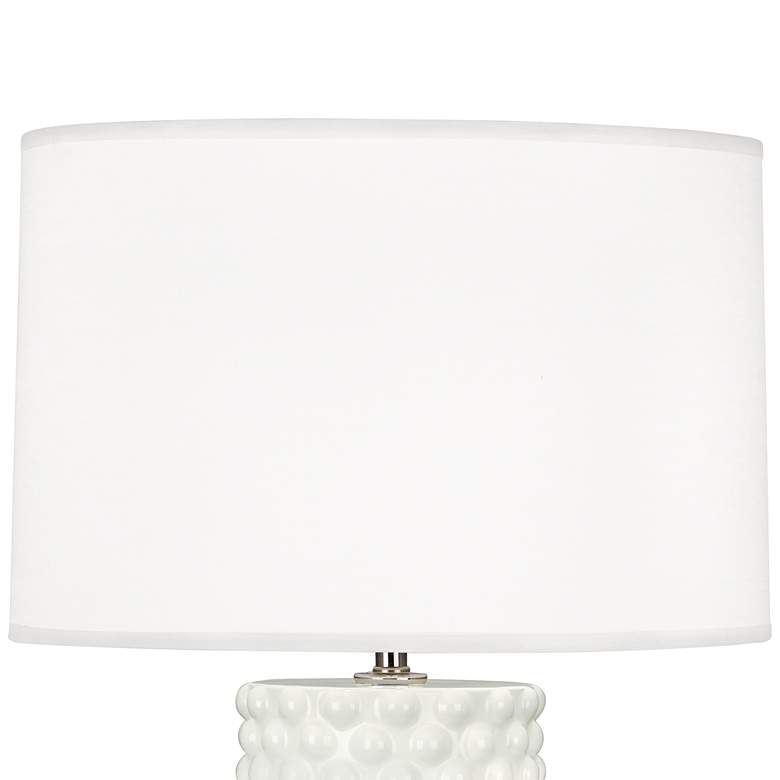 Image 2 Robert Abbey Dolly 21 1/2" High Lily Ceramic Accent Table Lamp more views