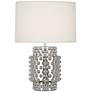 Robert Abbey Dolly 21 1/2" High Polished Nickel Metal Accent Lamp