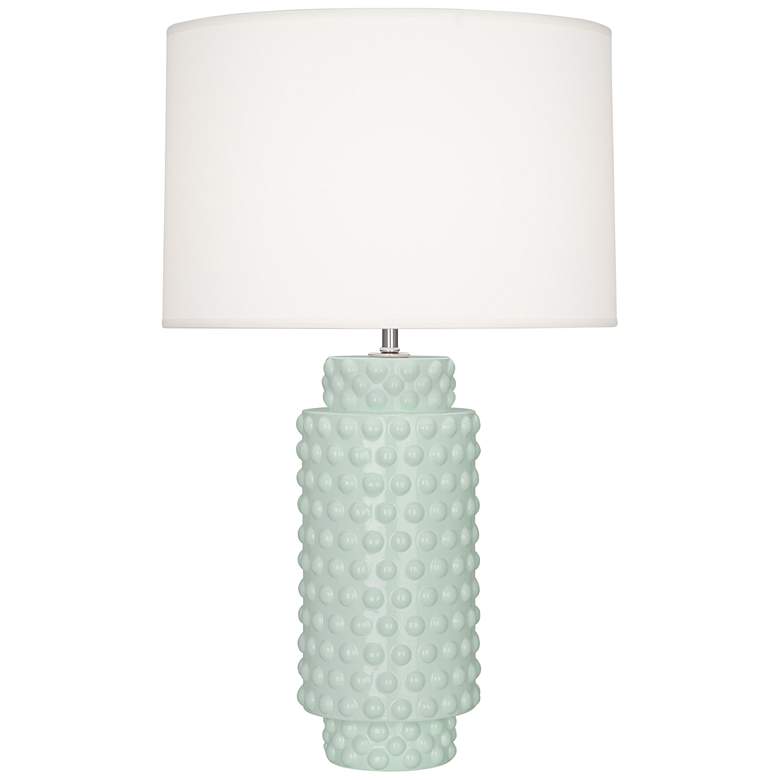 Image 1 Robert Abbey Dolly 27 1/2" High Celadon Green Ceramic Table Lamp