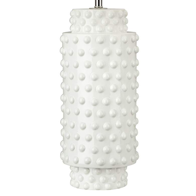 Image 3 Robert Abbey Dolly 27 1/2" High Lily White Ceramic Table Lamp more views