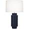 Robert Abbey Dolly 27 1/2" HIgh Matte Midnight Blue Ceramic Table Lamp