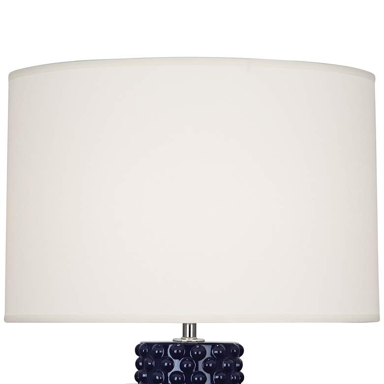 Image 2 Robert Abbey Dolly 27 1/2 inch High Midnight Blue Ceramic Table Lamp more views