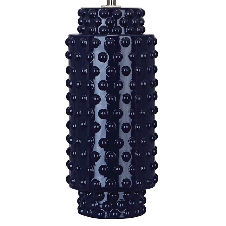 Image 3 Robert Abbey Dolly 27 1/2" High Midnight Blue Ceramic Table Lamp more views