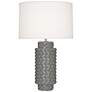 Robert Abbey Dolly 27 1/2" High Smokey Gray Taupe Ceramic Table Lamp