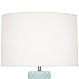 Image2 of Robert Abbey Dolly Baby Blue Ceramic Table Lamp more views