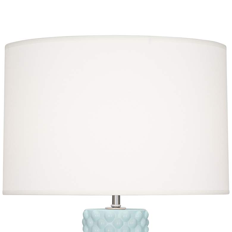 Image 2 Robert Abbey Dolly Baby Blue Ceramic Table Lamp more views