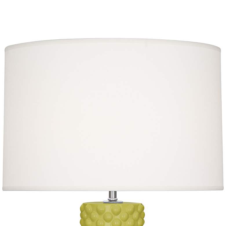 Image 2 Robert Abbey Dolly Citron Ceramic Table Lamp more views
