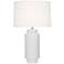 Robert Abbey, Dolly, Daisy Glazed Textured Ceramic, Table Lamp