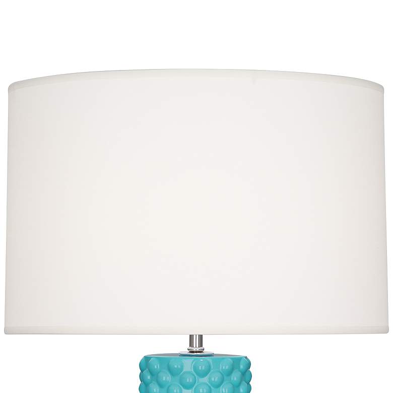 Image 2 Robert Abbey Dolly Egg Blue Ceramic Table Lamp more views