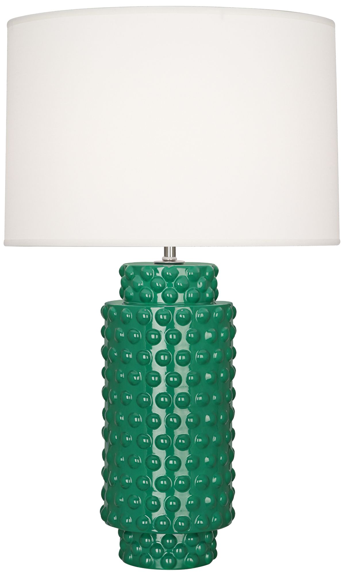 emerald green table lamp