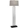1_Robert Abbey Doughnut Antique Silver Floor Lamp