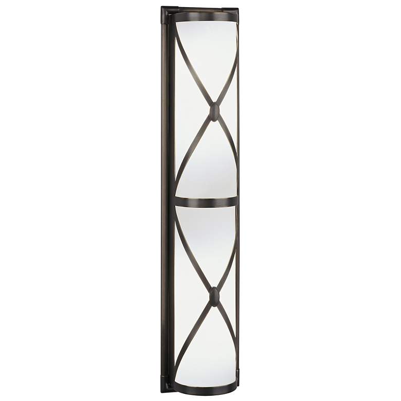 Image 1 Robert Abbey Drexel 25" Wide Bronze ADA Wall Sconce