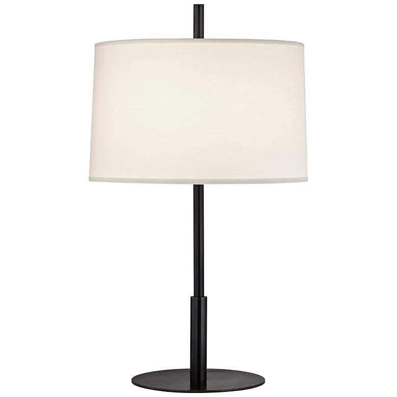 Image 1 Robert Abbey Echo Patina Bronze 22 3/4" High Accent Lamp