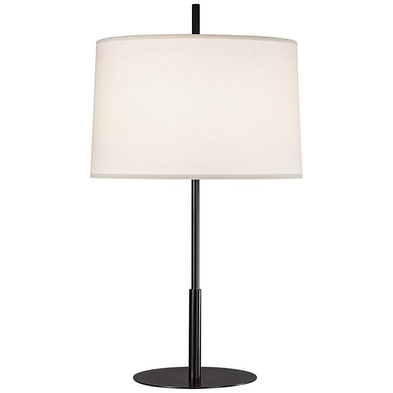 Image 1 Robert Abbey Echo Patina Bronze 30" High Table Lamp
