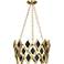 Robert Abbey Edward 17 3/4" Wide Modern Brass Pendant Light