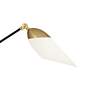 3_Robert Abbey Ferdinand 85 3/4" Black and Brass Adjustable Floor Lamp more views