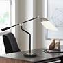 Robert Abbey Ferdinand Black and Nickel Adjustable Desk Lamp