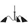 Robert Abbey Flip Deep Patina Bronze Pharmacy Chandelier