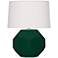 Robert Abbey, Franklin, Jungle Glazed Ceramic, Table Lamp