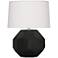 Robert Abbey, Franklin, Matte Obsidian Glazed Ceramic, Accent Lamp