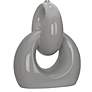 2_Robert Abbey Fusion 27" High Smoky Taupe Gray Ceramic Table Lamp more views