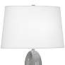 3_Robert Abbey Fusion 27" High Smoky Taupe Gray Ceramic Table Lamp more views