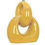 2_Robert Abbey Fusion 27" High Sunset Yellow Ceramic Table Lamp more views