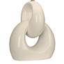 2_Robert Abbey Fusion 27" Modern Bone Ceramic Table Lamp more views