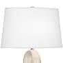 3_Robert Abbey Fusion 27" Modern Bone Ceramic Table Lamp more views