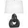 Robert Abbey Fusion Ash Ceramic Table Lamp