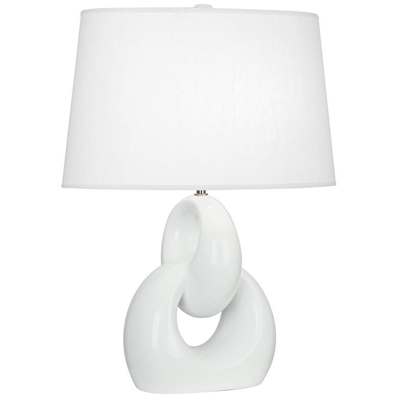 Image 1 Robert Abbey Fusion Lily Ceramic Table Lamp