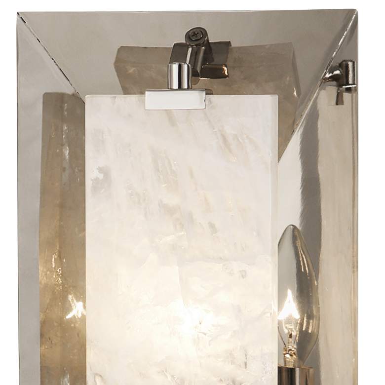 Image 2 Robert Abbey Gemma 14" High ADA Polished Nickel Wall Sconce more views