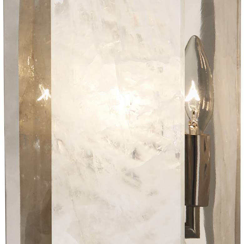 Image 3 Robert Abbey Gemma 14" High ADA Polished Nickel Wall Sconce more views