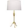 Robert Abbey Grace Footed Brass Finish Table Lamp