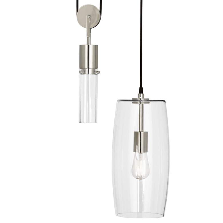 Image 2 Robert Abbey Gravity 14 1/4" Wide Polished Nickel Pendant Light more views