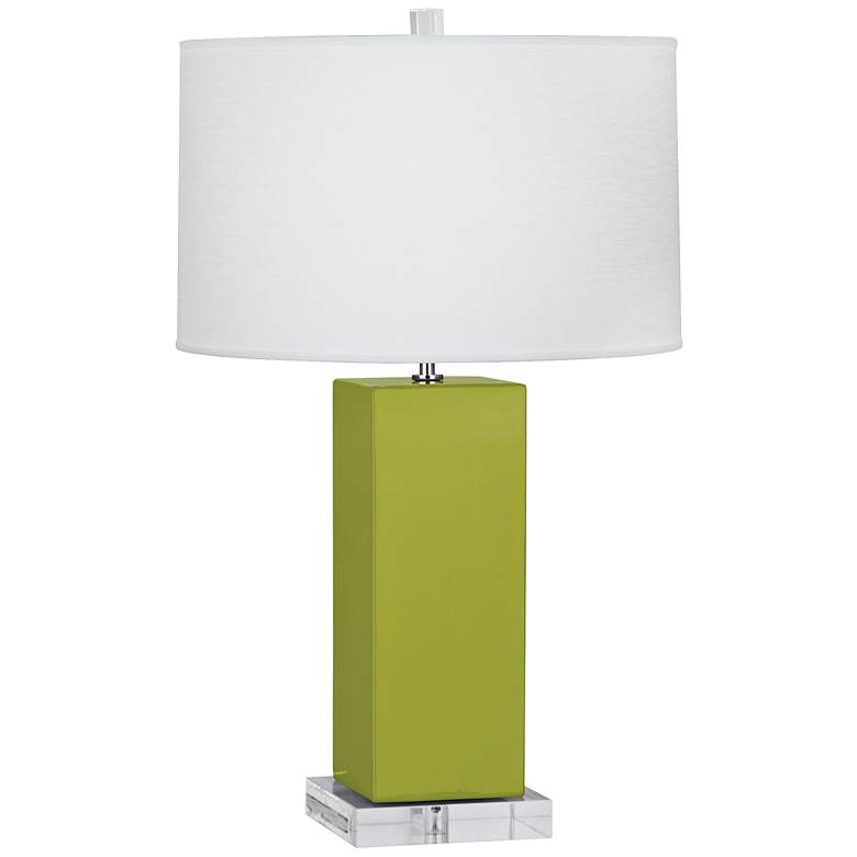 Image 1 Robert Abbey Harvey Apple Glazed Ceramic Table Lamp