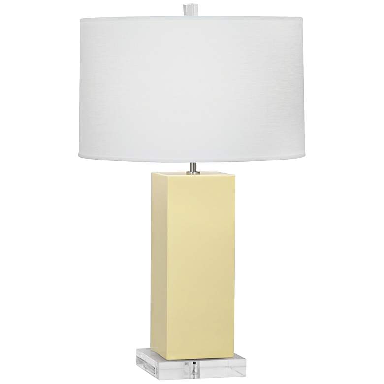 Image 1 Robert Abbey Harvey Butter Glazed Ceramic Table Lamp