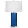 Robert Abbey Harvey Marine Glazed Ceramic Table Lamp