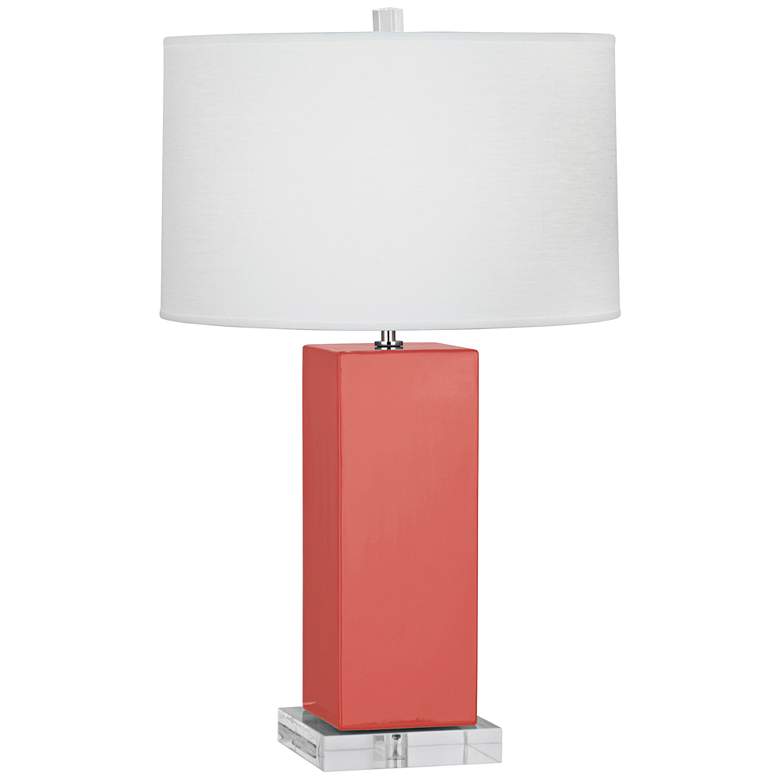 Image 1 Robert Abbey Harvey Melon Ceramic Table Lamp