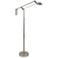 Robert Abbey Heron Polished Nickel LED Touch Floor Lamp