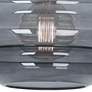 Thumbnail4 of Robert Abbey Horizon 11 3/4" Wide Modern Brass and Smoke Ceiling Light more views