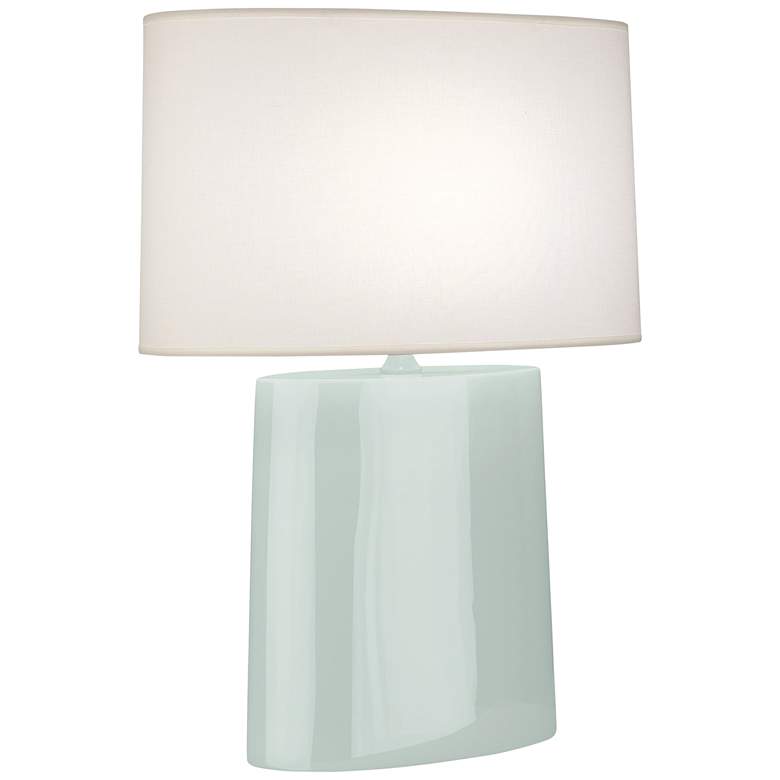 Image 1 Robert Abbey Horizon Clear Glass Table Lamp